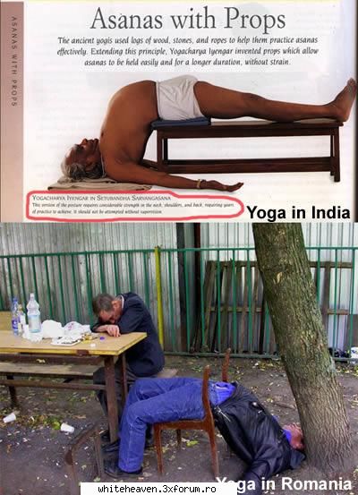 poze fun yoga