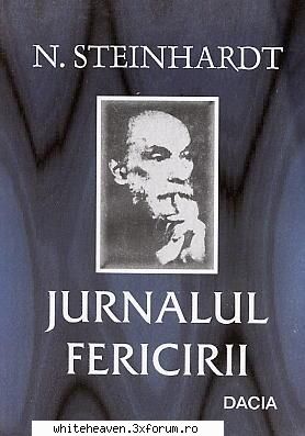 CARTI - JURNALUL FERICIRII , Nicolae Steinhardt Cartea - CARTZI, TEATRU, FILME, MUZICA, REVISTE...