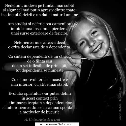 DESPRE FERICIRE....:) - Nimic nu e mai important decat fericirea, dar - CURIER DE AMBELE SEXE