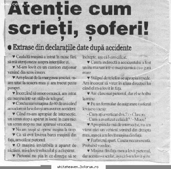 POZE FUN - dr.white - BANCURI!!! :D